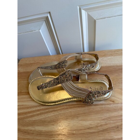 Rogue Helium Women's Rhinestone T-Strap Slingback Sandals Size 12 Sku 2804 - Picture 12 of 14